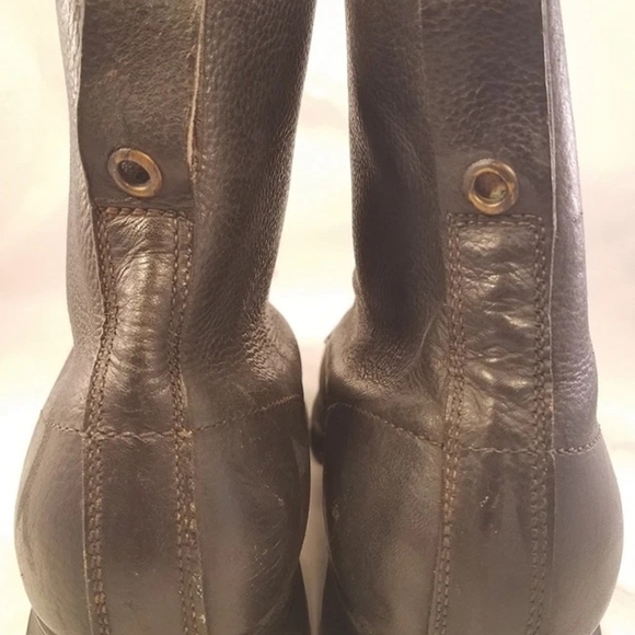 Classic Black Leather Men\'s Boots main image 5